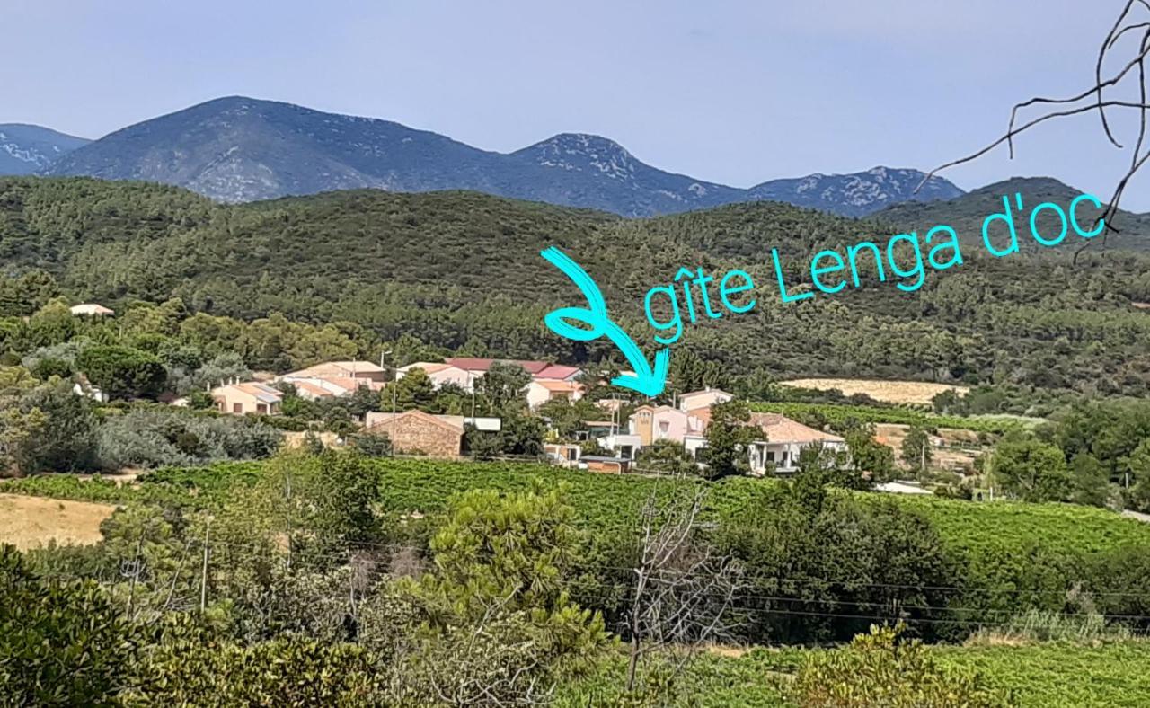 Villa Lenga Doc à Prades-sur-Vernazobre Extérieur photo