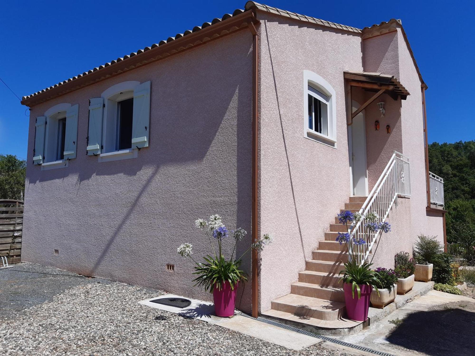 Villa Lenga Doc à Prades-sur-Vernazobre Extérieur photo